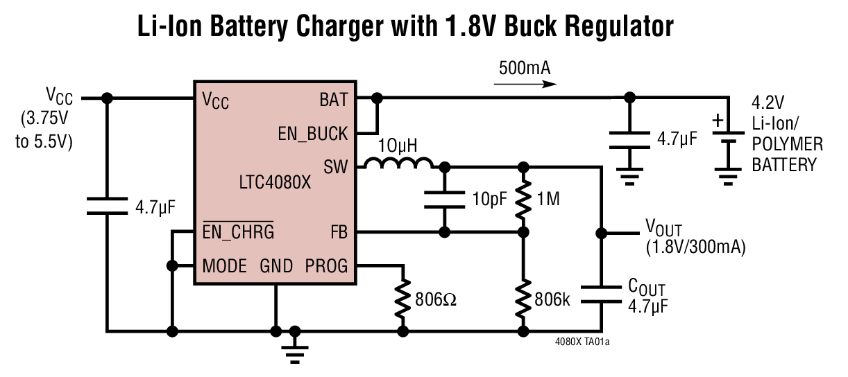 LTC4080XӦͼһ